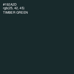 #192A2D - Timber Green Color Image